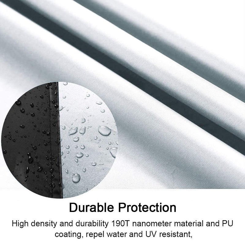 Roctee Waterproof XL Bicycle Cover, Outside Bikes Storage Covers Rain Sun UV Dust Wind Proof Mountain Bicycle Covers Road Electric Bike Cover Hybrid Bike Cover with Lock Hole - Image 5